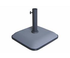 Galileo Casa Sonnenschirmständer, 25 kg, quadratisch, Grau