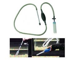 Trade Shop traesioaspirarifiuti Aquarium Pumpe Siphon Mulmsauger Umfüllen manuell Pumpe Wasser