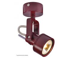 SLV LED Strahler INDAÂ dreh- und schwenkbar | Smarte Wand- und Decken-Leuchte zur individuellen Innen-Beleuchtung | Decken-Spot, Deckenfluter, Deckenstrahler, Decken-Lampe, Wand-Lampe | GU10, EEK bis A++