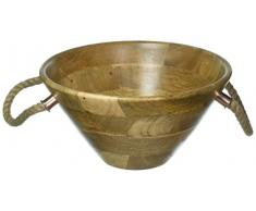 Thirstystone N356 Salatschüssel aus Mangoholz, Einheitsgröße, Braun