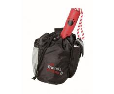 Trixie 3238 Dog Activity Tasche Baggy, ø 10 × 15 cm, schwarz/grau