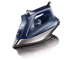 Rowenta DW8215D1 Pro Master Dampfbügeleisen, 2800 W mit Dampfstoß 200 g/min und kontinuierlichem Dampfstoß von 40 g/min, sehr griffige Sohle, Eco-Modus und integriertes Anti-Kalk-System