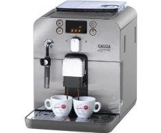 Gaggia RI9305/01 Kaffeevollautomat Brera (Dampfdüse) silber
