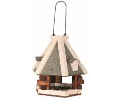 Trixie 5577 natura Futterhaus zum Hängen, ø 36 × 35 cm, braun/weiß