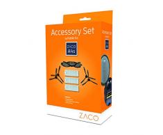 ZACO original ZubehÃ¶r-Set passend fÃ¼r ZACO A4s Saugroboter, inkl. BÃ¼rsten und Filter