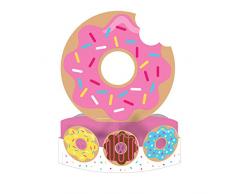 Creative Converting 324235 Donut Party Tafelaufsatz, 30,5 x 22,9 cm, mehrfarbig
