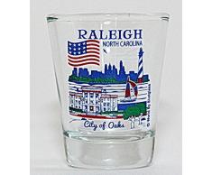 Raleigh North Carolina Great American Cities Collection Shot Glas