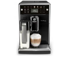 Saeco PicoBaristo Deluxe SM5570/10 Kaffeevollautomat, 12 Kaffeespezialitäten (integriertes Milchsystem, LED Display) Schwarz