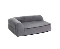 Karlie Orthopädisches Hundebett Ortho Visco, 60 cm x 48 cm x 21 cm, grau