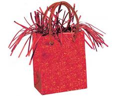 Unique Industries 49010 gift bag Geschenktasche, plastik, rot