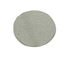 Dehner Sitzkissen Lio, Ø 40 cm, Höhe 4 cm, Polyester, grün