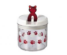 Nobby Vorratsdose FLIP CAT Print 0,9 l; Ø 12,8 x 13 cm