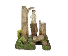 Nobby 28005 Aquarium Dekoration Aqua Ornaments ANTIKE SÄULEN & BÜSTE mit Pflanzen; L24,5 x B14 x H28,5 cm