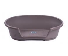 Kunststoff Bett Cosy-Air warmgrau 90 cm