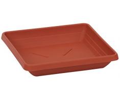 Terra Blumentopf Untersetzer Lotos, terrakotta, 12 cm