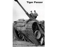 Schatzmix Tiger Panzer Weltkrieg Wehrmacht Militär Metal Sign deko Sign Garten Blech
