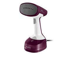 Tefal DT7005 Access Steam Minute Dampfbürste (1100 Watt, inkl. Zubehör, 1 Dampfstufe, Tankfüllmenge: 150 ml) lila/grau/weiß