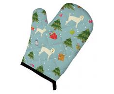 Caroline s Treasures bb4905ovmt Weihnachten afghanischen Windhund Ofenhandschuh, 30,5 cm von 21,6 cm Multicolor