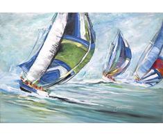 Caroline s Treasures jmk1030plmt Boat Race Stoff Tisch-Sets, multicolor