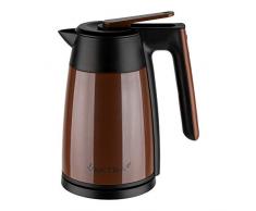 Vektra VEK-1703BR Wasserkocher, Edelstahl, Braun