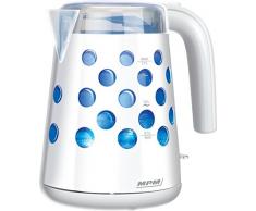 MPM MCZ-86 MCZ-86C Elektrischer Wasserkocher, 2200 W, 1,7 Liter, weiß