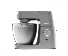 Kenwood Chef XL Elite KVL 6320S Küchenmaschine | Füllmenge 6,7 L | 3-teiliges Patisserie Set System Pro | 1,6 L ThermoResist Glas-Mixaufsatz | 1.400 Watt | 3 motorbetriebene Zubehöranschlüsse