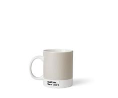 Pantone Kaffeetasse, Porzellan, Warm Gray 2, 8.4 x 8.4 x 12.1 cm