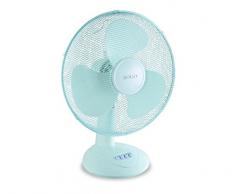 Sogo VEN-SS-21415 Tischventilator, 40 cm, 50 W, Weiß