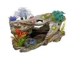 Nobby 28132 Aquarium Dekoration Aqua Ornaments, Holz mit Pflanzen