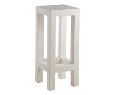 Vondom Jut Hocker, weiß, 32.799999999999997 X 32.799999999999997 X 75.8 cm
