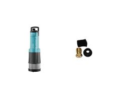 GARDENA Comfort Tauch-Druckpumpe 6000/5 automatic: Tauchpumpe mit 6.000 l/h Fördermenge & Sprinklersystem Entwässerungsventil, Zubehör für T-Stück 25 mm x 3/4 Zoll Innengewinde