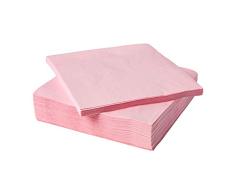 50-er Set PapierservietteFantastisk Servietten 40x40cm - 3-lagig - ROSA