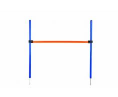 Trixie 3207 Dog Activity Agility Hürde, Kunststoff, 123 × 115 cm, ø 3 cm, blau/orange