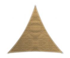 Windhager Sunsail Adria Dreieck, Sonnensegel, Sonnenschutz, 5 x 5 m (gleichschenkelig), UV-Schutz, witterungsbeständig und atmungsaktiv, 10965, BEIGE, 5 x 5 x 5 m
