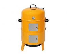 PEREL - BB100200 Grill, Räucherofen, Orange 176396