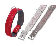 Karlie nature Halsband Efeu, 40 mm x 65 cm grau-hellgrau