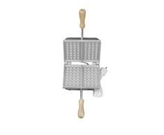 CBE Haushaltsgeräte 5040200 CR Ferratelle Keksdose eckig, 600 Watt, Chrom