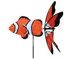 Premier Kite PKCLOWF_GSMALL Wetterfahne mit Fischen, mehrfarbig, 90 x 82 x 124 cm