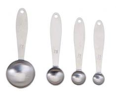 Farberware Basics Messlöffel, Edelstahl, 4 Stück
