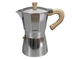 Gnali & Zani VEZ006/IND Venezia - Esspressokocher, alu, 6 Tassen Espressokocher, Aluminium