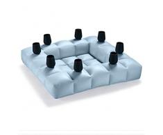 Pigro Felice ModulAir 8 Tassen Floating Getraenke Bar, Azurblau, 117 x 117 x 24 cm