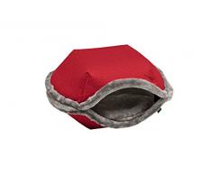 HUNTER Katzen und Hundebett von Laura, 55 cm, Rot