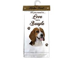 E&S Pets 700-3 Beagle Küchentücher, baumwolle, beige