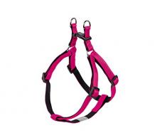 Nobby Geschirr Soft Grip fuchsia / schwarz Brust: 40/56 cm; B: 15 mm