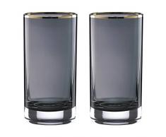 Lenox Kate Spade New York South Street Kristall-Trinkgläser, 2 Stück, Größe: 15,2 cm, 454 ml