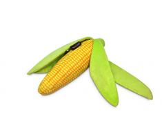 P.L.A.Y. PET LIFESTYLE AND YOU P.L.A.Y. Plüschtier mit frischem Maisholz, mit knisternden Blättern und Quietschelement