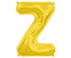 Northstar Folienballon Buchstabe Z-Gold, 16 00592
