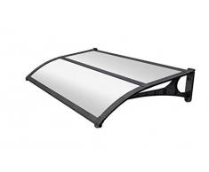 Garden Friend P1372137 Hängeschrank 100 x 135 cm, Weiß Mittelprofil, Weiß