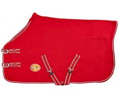 New Pferd COB Pony Shetland Mini Rot Show Travel Fleece Teppich 15,2 cm-6 3 22,9 cm stabile Kühler Wahl von Größen (4 22,9 cm).