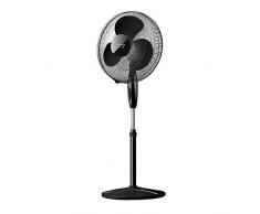 Taurus Greco 16CR Elegance Oszillierender Säulenventilator, höhenverstellbar, automatisches Oszillationssystem, 3 Flügel/40 cm Durchmesser, 40 W, mehrfarbig